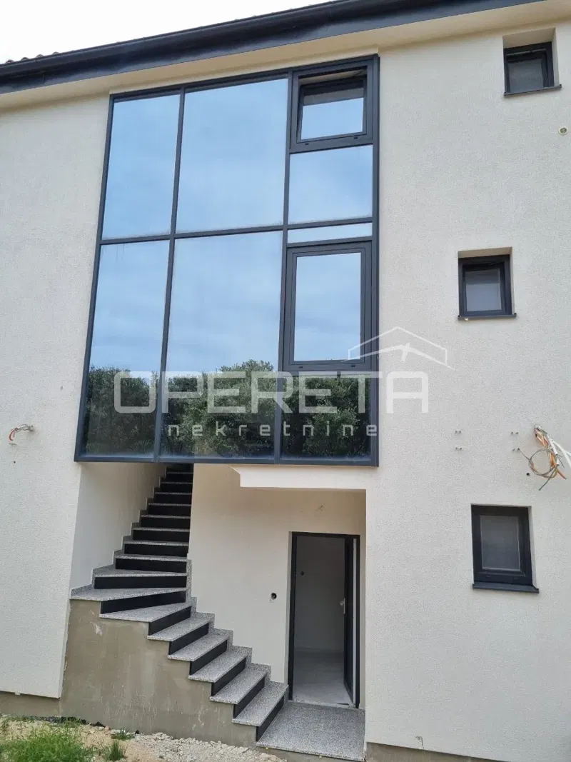 New construction, three-room apartment with a pool, ground floor, 110 m2, garden, Mandre, Pag – 3