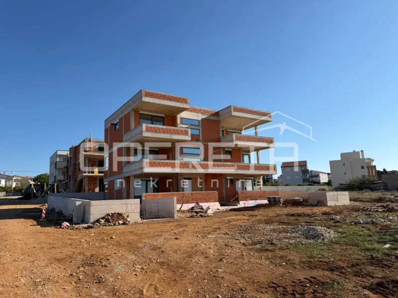 New construction on the island of Pag. Apartments with sea view in Povljana! – 2
