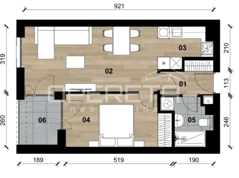 Vendita, Appartamento, Vrapče, Bolnička , 2l, 51m2 – 2