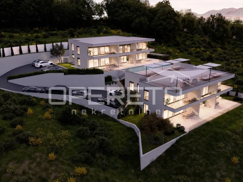 Luxury new construction, two-bedroom apartment with pool, 95 m2, Pag, Bošana – 2