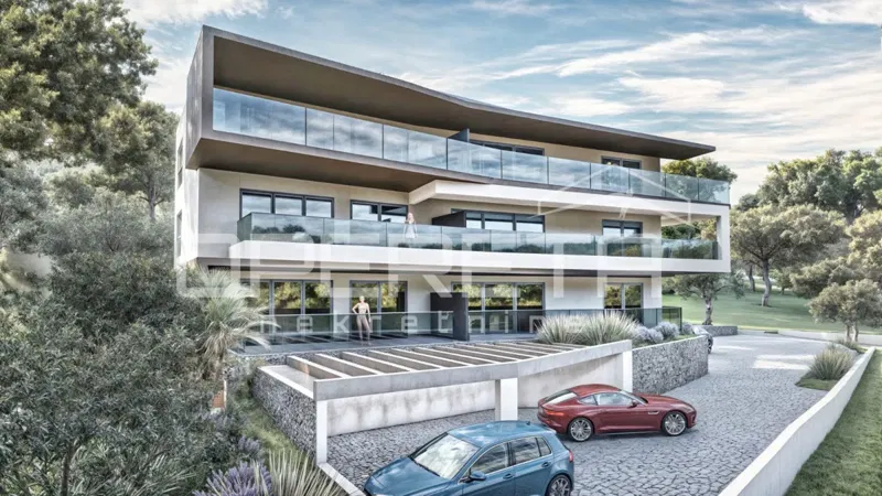 New development 30 m from the sea with sea view – Rogoznica, 93 m², 3 bedrooms – 2