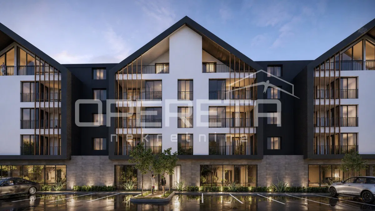 Appartamento, NUOVA COSTRUZIONE, vendita Gorski Kotar, Delnice, centro, via Lujzijana, 2 camere, 57,57 m2