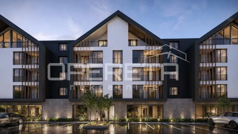 Appartamento, NUOVA COSTRUZIONE, vendita Gorski Kotar, Delnice, centro, via Lujzijana, 2 camere, 58,09 m2