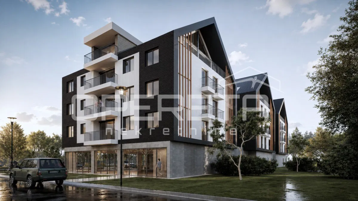 Appartamento, NUOVA COSTRUZIONE, vendita Gorski Kotar, Delnice, centro, via Lujzijana, 3 locali, 69,48 m2