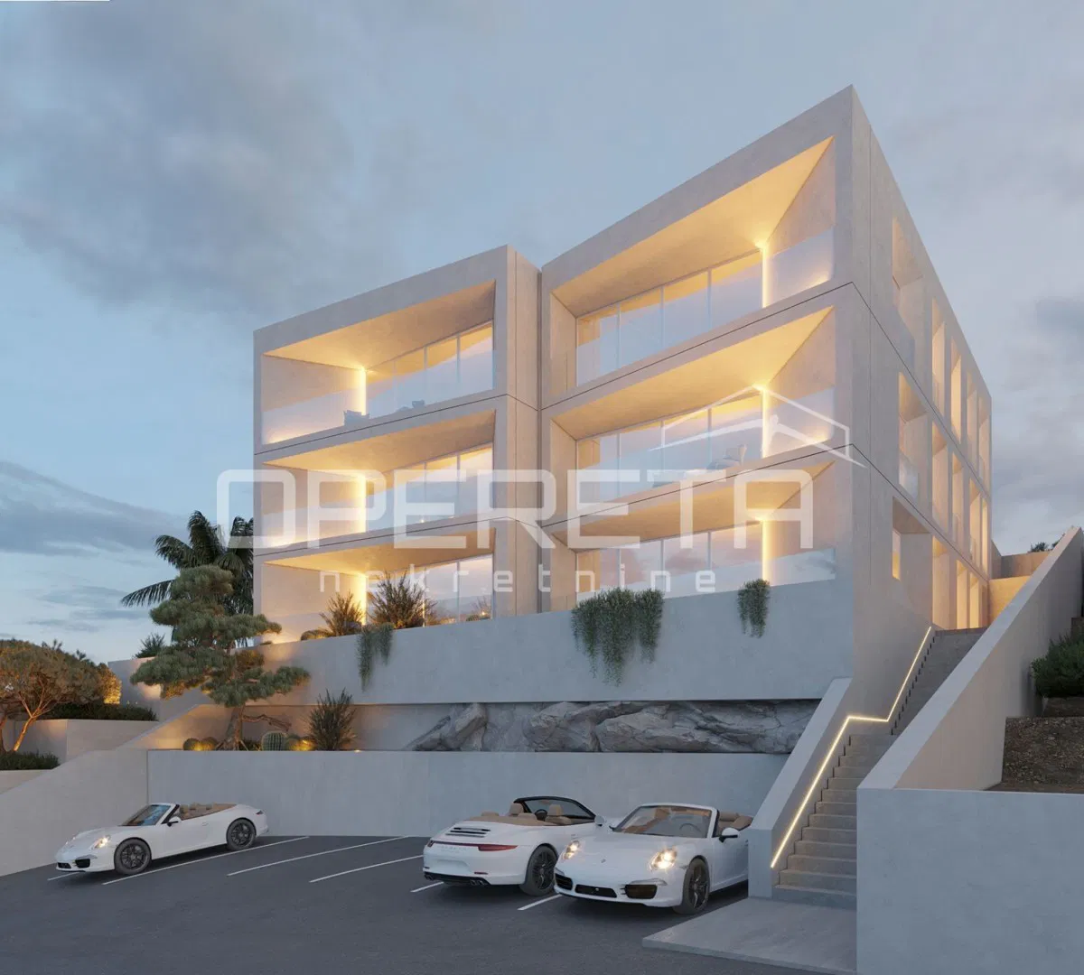 Istra, luksuzni apartman 120 m2 u novogradnji sa panoramskim pogledom na more
