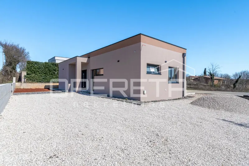 Istria, Svetvincenat, nuova moderna villa a un piano, 2 camere da letto, piscina – 2
