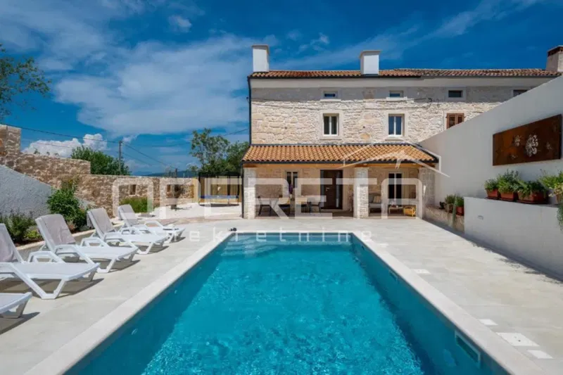 Istria, Rakalj, splendida nuova casa in pietra con piscina vicino alla spiaggia – 2