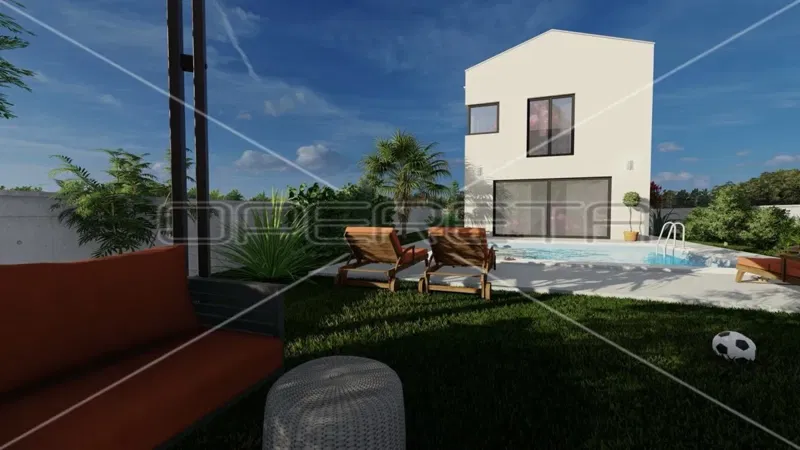 Istria, Svetvinčenat, moderna villa con piscina, nuova costruzione – 3