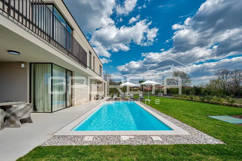 Istria, zona di Poreč – Villa moderna con piscina e vista mare – 3