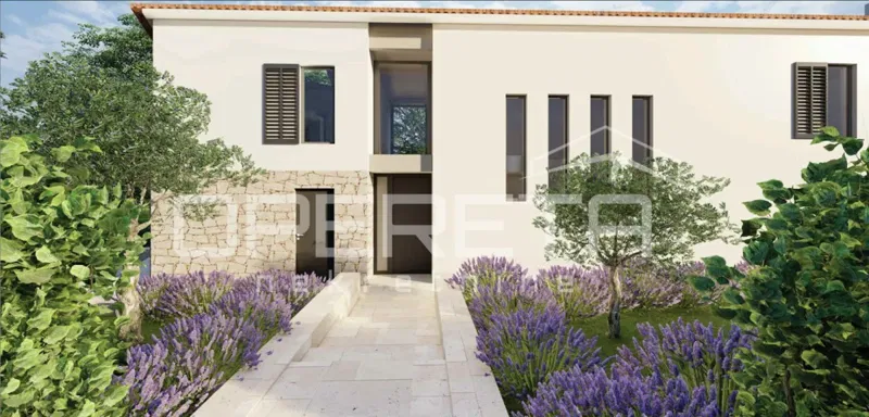 Istria, Kaštelir – villa moderna con vista mare – 3