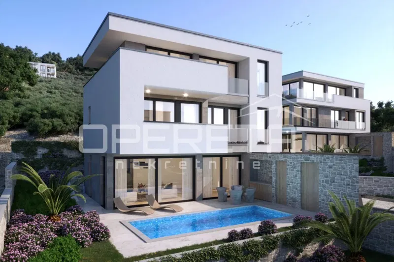 Luxury Villa V8 with Pool and Sea View – Čiovo, Okrug Gornji – 3