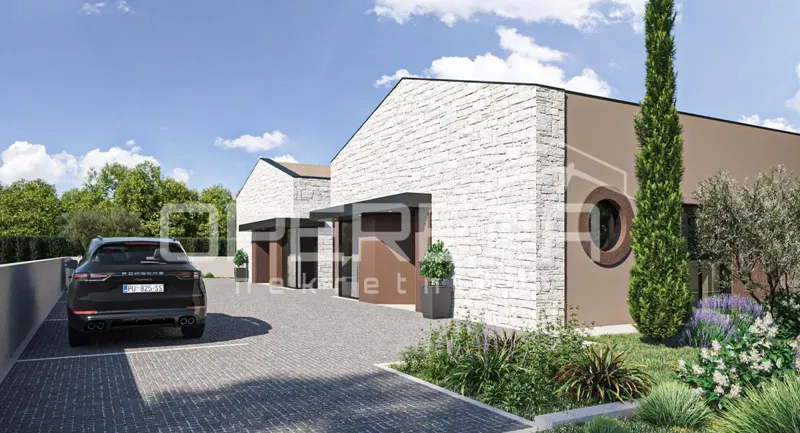Istria, Poreč area – Modern single-story house with a gallery and a pool – 2