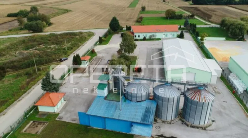 Complesso commerciale situato tra Varaždin e Ludbreg: capannone, magazzino, silos e edificio commerciale. – 2