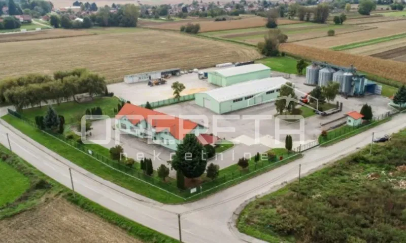 Complesso commerciale situato tra Varaždin e Ludbreg: capannone, magazzino, silos e edificio commerciale. – 3