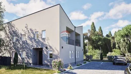 Istria, Lovrečica – New build semi-detached, roh-bau – 2