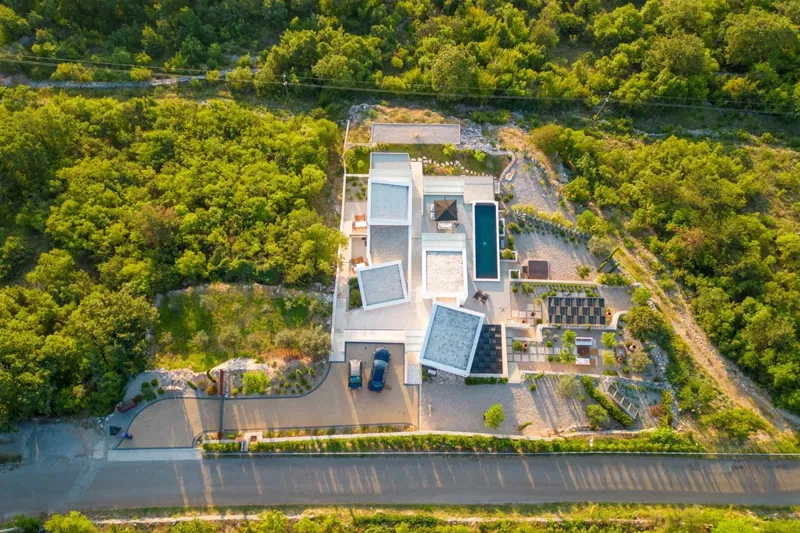 Villa di lusso in collina con vista panoramica sul Quarnero, piscina e totale privacy – 2