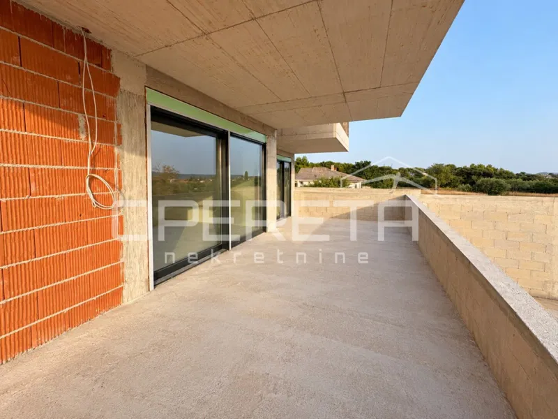 New construction 137 m2 – Three-bedroom apartment with a pool and sea view, Ground floor, Sukošan – 3