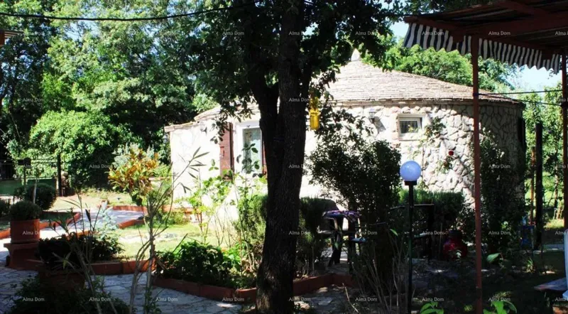 MEDULIN – AUTENTICA CASA ISTRIANA (KAŽUN) CON GIARDINO, A 600 M DAL MARE – 2