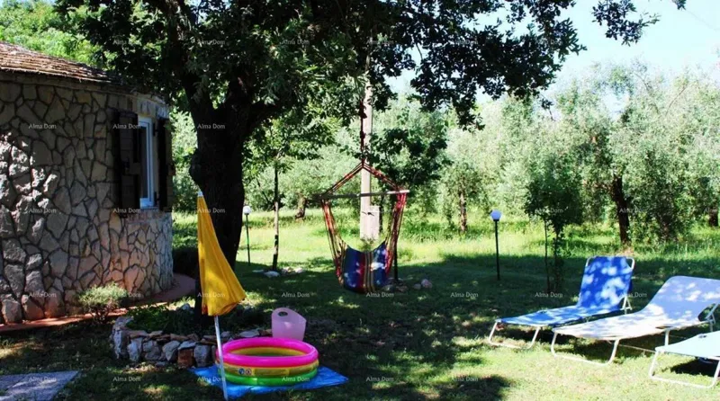 MEDULIN – AUTENTICA CASA ISTRIANA (KAŽUN) CON GIARDINO, A 600 M DAL MARE – 3