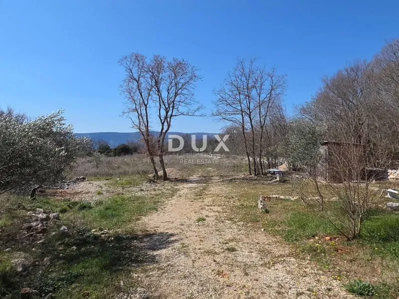 ISLAND OF KRK, LINARDIĆI - land 4812 m2 for rent – 2