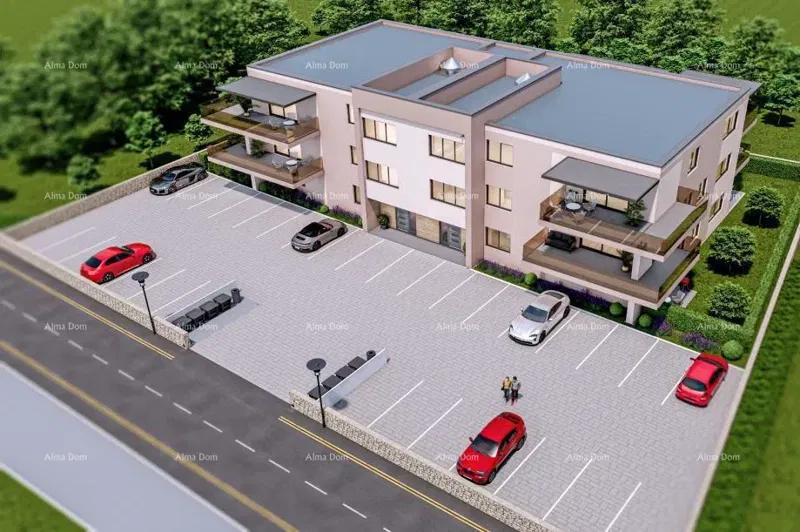 Appartamento bilocale con giardino, 84 m2 – Nuovo progetto a Tar! – 3