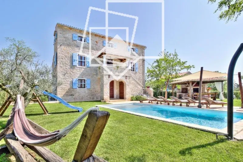 Kamena Vila s 4 spavaće sobe i privatnim bazenom – Savudrija, Umag