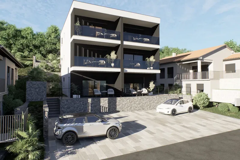 30 m do mora! Apartman s pogledom na more – Omišalj