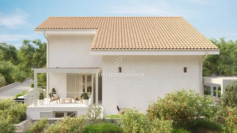 Malinska - appartamento con ampia terrazza e giardino – 2