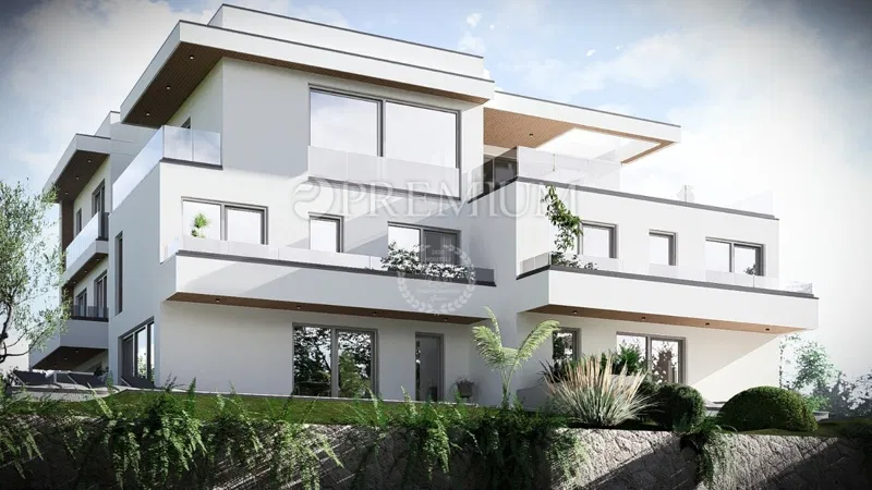 Penthouse Malinska s panoramskim pogledom na morje! – 2