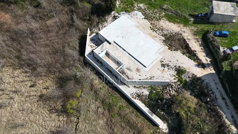 Land with construction started, Labin, surroundings – 2