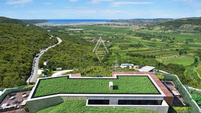 Istria, Kaštel: Building land permit sea view – 3