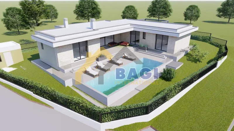 Galižana – Terreno con permesso e progetto di villa – 2