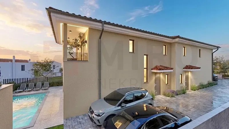 Malinska, new semi-detached house with swimming pool, FOR SALE! – 3