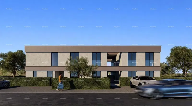 Poreč – nuova costruzione con giardino – 3