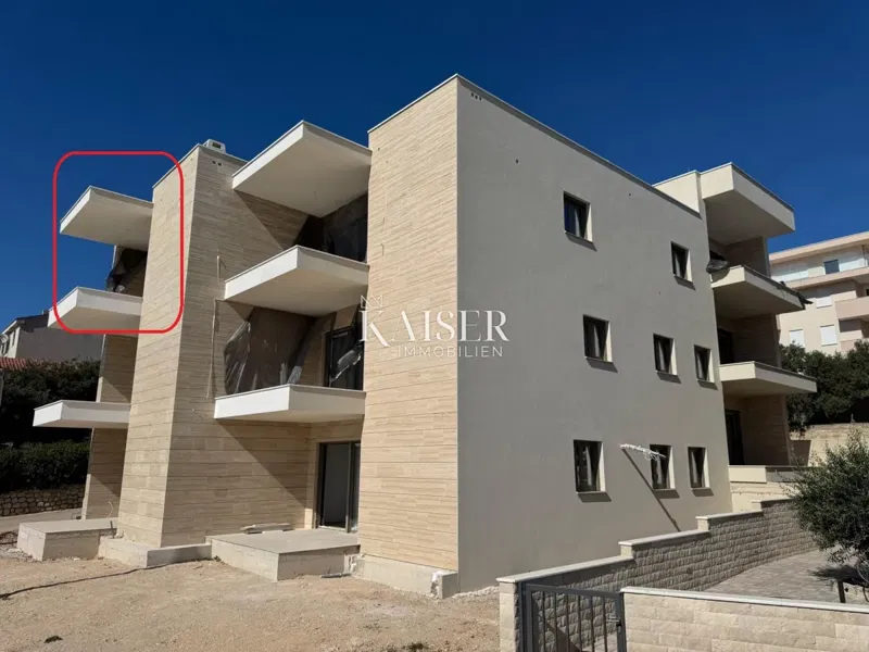 Mandre, Island of Pag – Spacious penthouse (S7) with 3 bedrooms, roof terrace and sea view, 117.56 m² NKP – 3