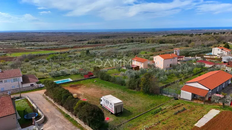 ISTRA, VIŠNJAN - BUILDING LAND WITH SEA VIEW – 2