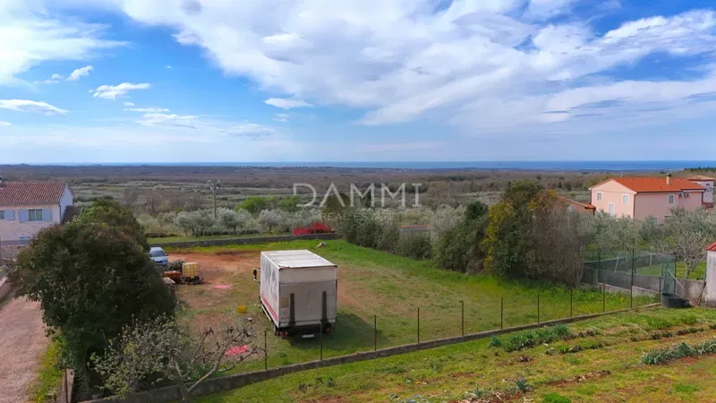 ISTRA, VIŠNJAN - BUILDING LAND WITH SEA VIEW – 3