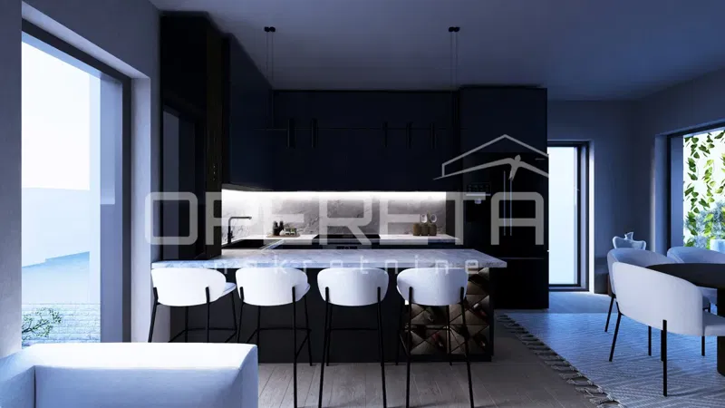 Petrčane – appartamento di lusso con tre camere da letto e terrazza sul tetto, a 30 m dal mare – 3