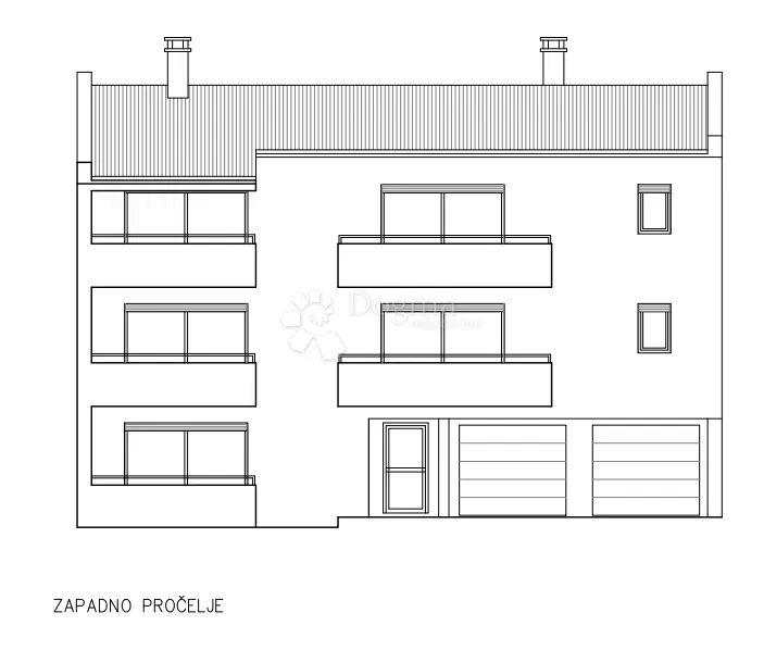 Lakás Kaštanjer, Pula, 55m2 – 3