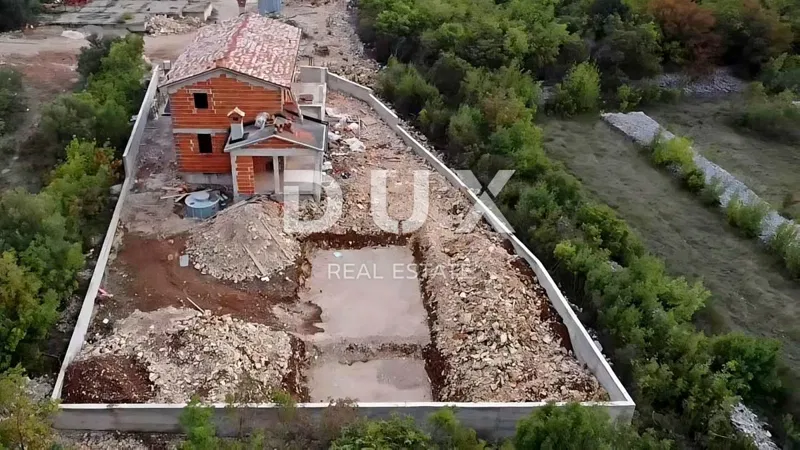 ISTRIA, RABAC - House under construction with sea view – 2
