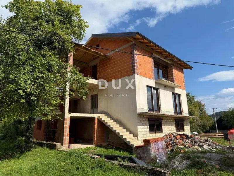 VRBOVSKO, SEVERIN NA KUPI - Einfamilienhaus 203 m2
