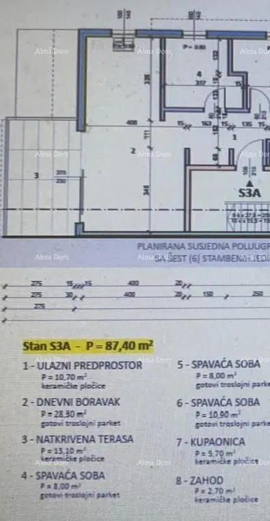 Umag! Lovrečica – nuova costruzione in ottima posizione. – 2