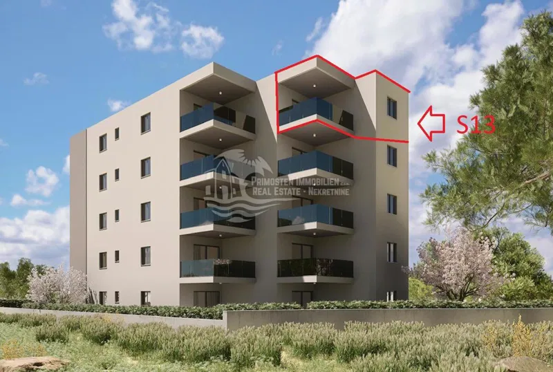 Seget/stan u potkrovlju s prekrasnim pogledom na more – 2
