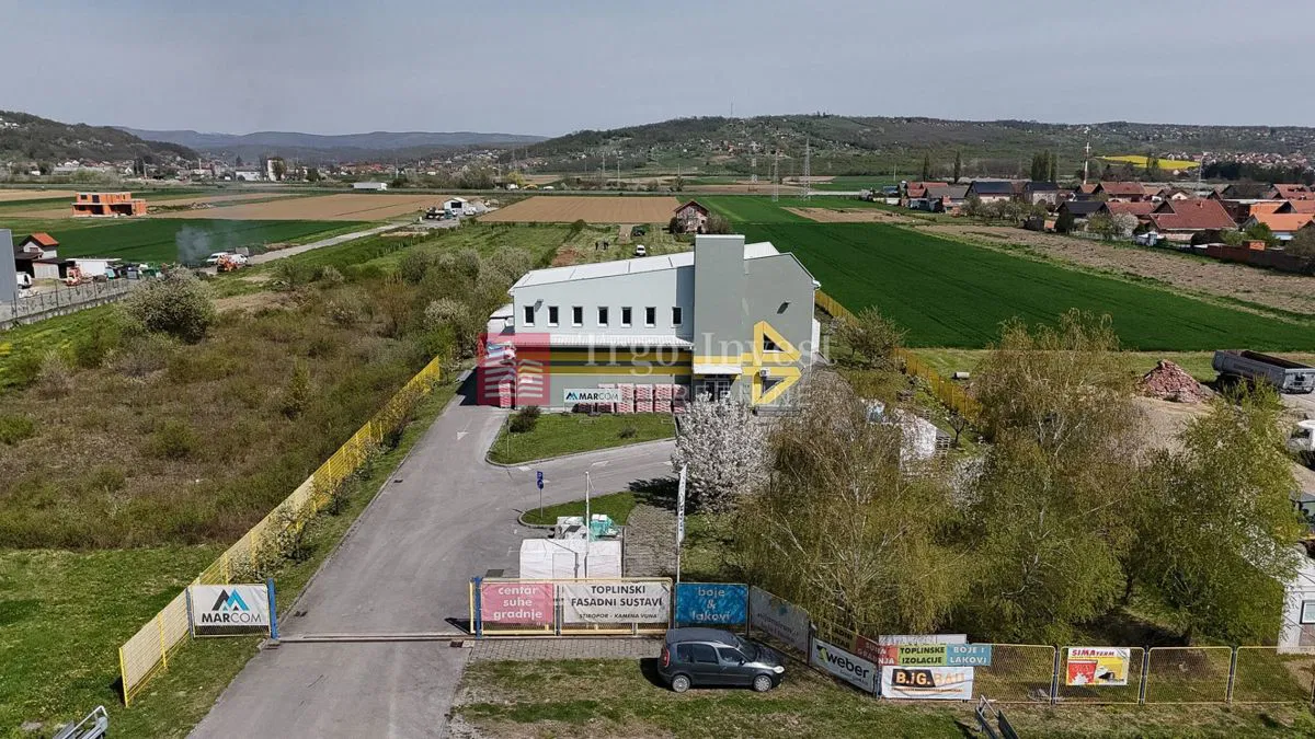SJ.VEZNA CESTA - poslovna zgrada 360m2, parcela 4353 m2