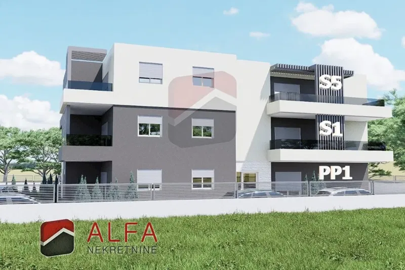 Croazia, Vodice, Srima – nuova costruzione, appartamento bilocale in vendita, primo piano – 2