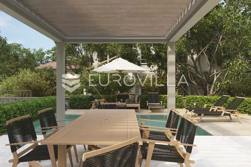 Krk Island, Malinska, excellent one-bedroom apartment 47 m², pool, terrace and garden – 3