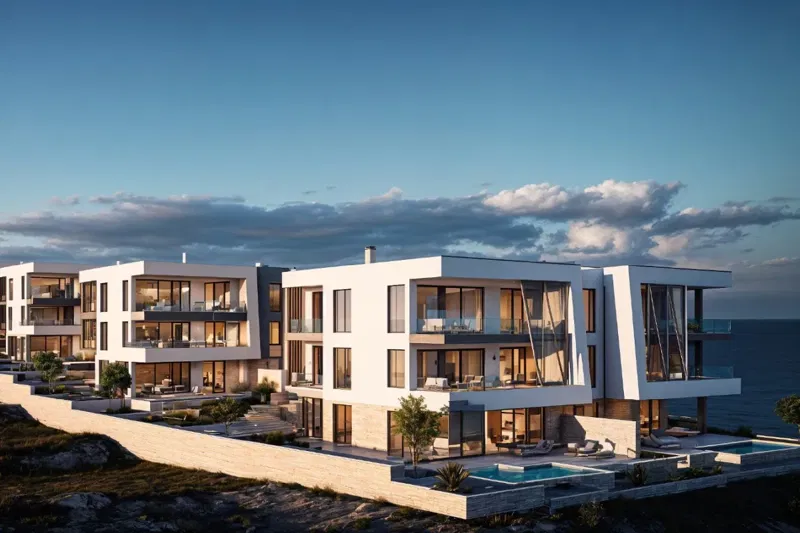Apartment in a newly built building with a swimming pool – 3