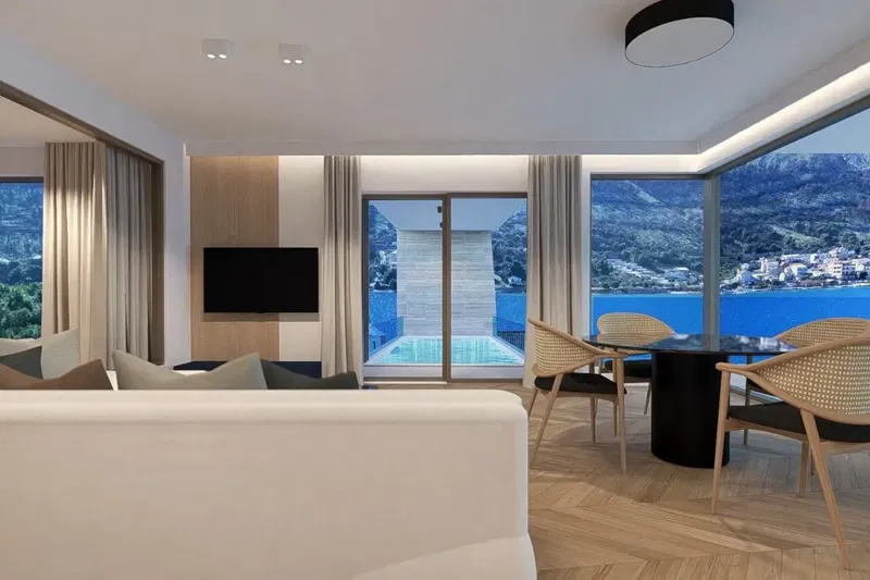 Luxury apartment with pool and garden – 2