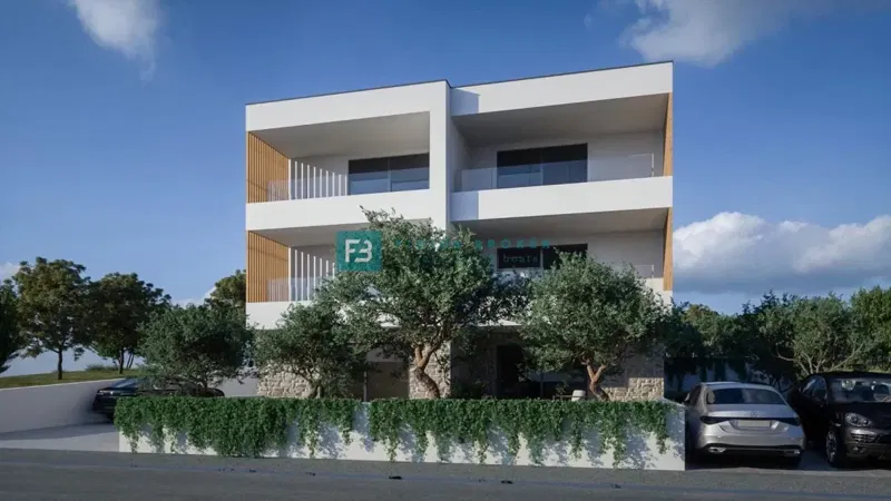 BRODARICA - ŠIBENIK, new, 1st row to the sea, sea view, terrace, garden 18 m2 – 3