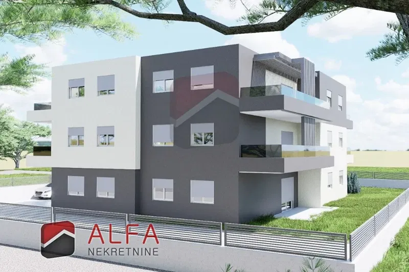 Croazia, Vodice, Srima – nuova costruzione, appartamento bilocale in vendita, primo piano – 2